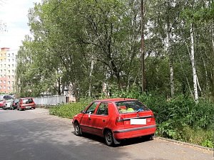 Místo lesíku u Mládežnické ulice v Jirkově bude nové parkoviště pro 65 aut.