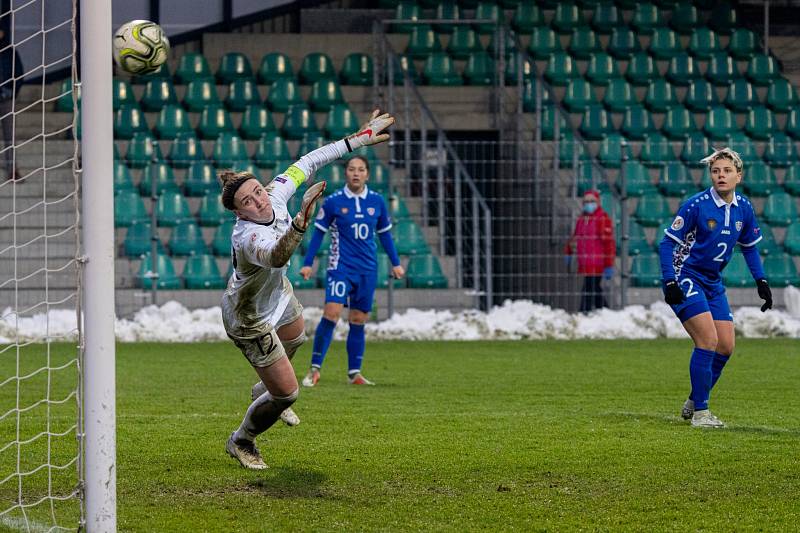 Fotbalistky zničily Moldavsko.