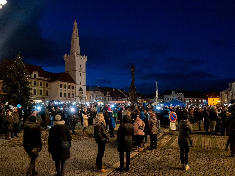 Zahájení adventu v Kadani.