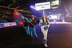 Zahajovací ceremoniál zimních Olympijských her dětí a mládeže 2016, který proběhl na chomutovském zimním stadionu.