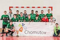 Chomutovští vybojovali ve finále juniorské ligy futsalu druhé místo.