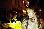 Krampus čerti v Chomutově.