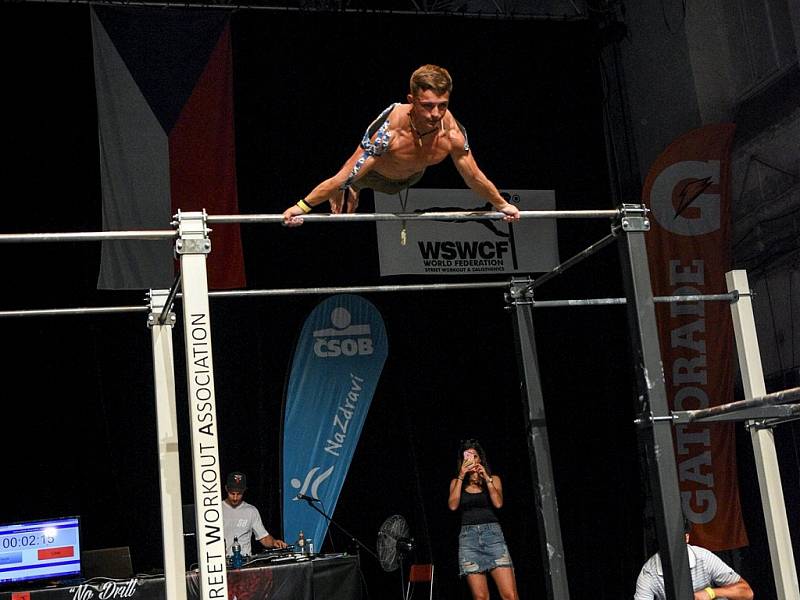 Yuriy Sasyn získal na MČR ve street workoutu čtvrté místo