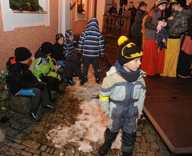 Lampionový průvod na sv. Martina.