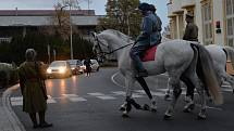 Vznik republiky slavily i děti. Lampiony doprovodily Masaryka