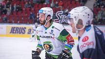 Utkání Tipsport extraligy HC Energie Karlovy Vary -  HC Piráti Chomutov.