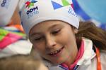 Zahajovací ceremoniál zimních Olympijských her dětí a mládeže 2016, který proběhl na chomutovském zimním stadionu.