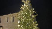 Vánoční strom v Kryštofových Hamrech