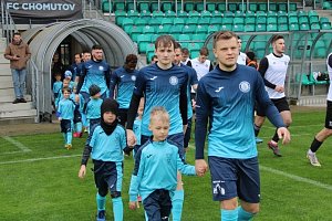 Divizní fotbalisté FC Chomutov.