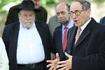 Při slavostním aktu byl i vrchní zemský rabín Karol E. Sidon a velvyslanec státu Izrael Yaakov Levy.
