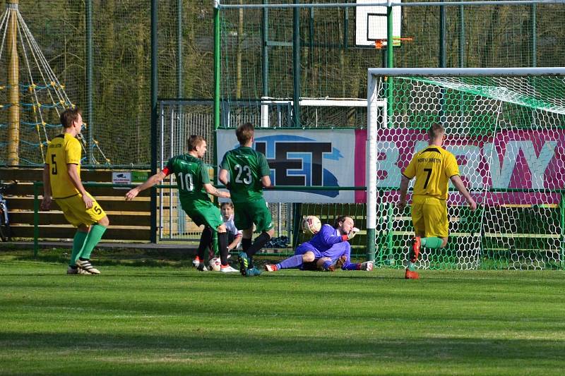 Spartak Perštejn - Sokol Horní Jiřetín 1:2