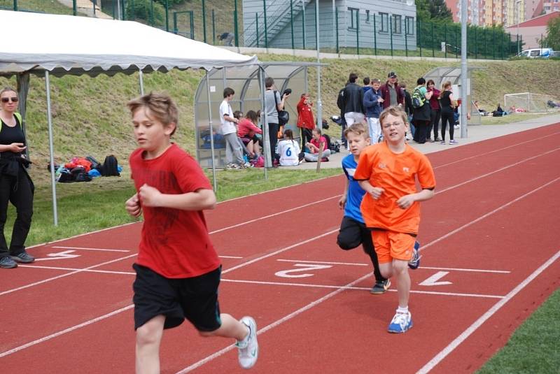 Odznak Všestrannosti Olympijských Vítězů: okresní kolo Jirkov 6. května. 