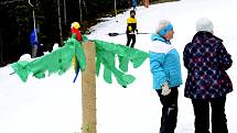 Párty u bazénu ve Ski areálu Alšovka u Klášterce nad Ohří.