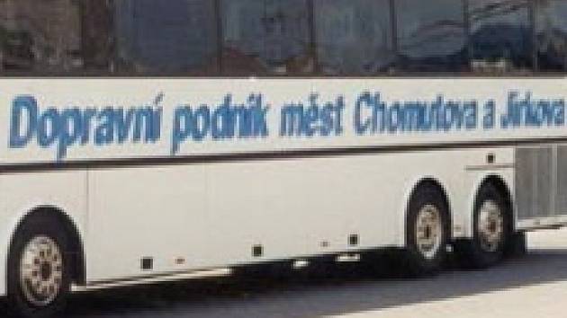 Dopravní podnik měst Chomutova a Jirkova.