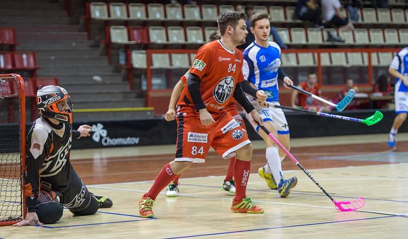 Florbal Chomutov - FBC Štíři České Budějovice.