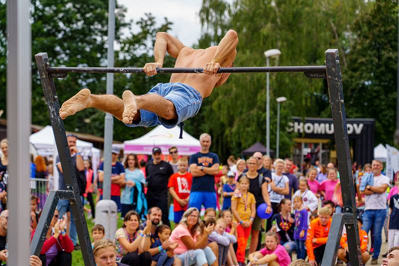 Kamencové jezero v Chomutově hostilo další ročníku Festivalu sportu.