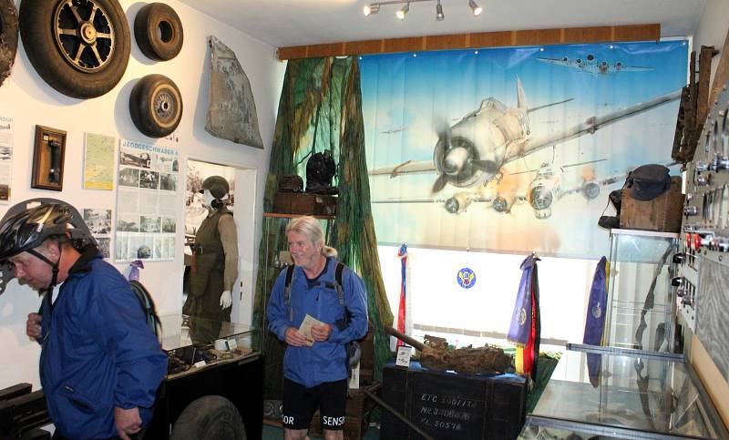 Muzeum v Kovářské připomíná největší leteckou bitvu nad Krušnohořím.