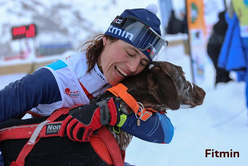 Martina Štěpánková se svým psím parťákem