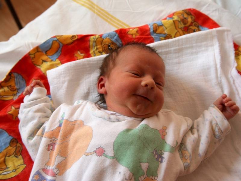 Andrea Klusáková z Kadaně, narozena 20. října 2007 v  19.15 hodin v Kadani; 50 cm, 3,24 kg.