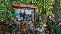 Muzeum vojenské historie Na Kočičáku navštívila brigádní generálka v české armádě Zuzana Kročová.