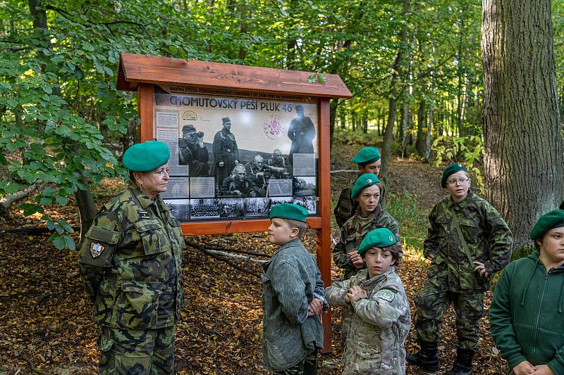 Muzeum vojenské historie Na Kočičáku navštívila brigádní generálka v české armádě Zuzana Kročová.