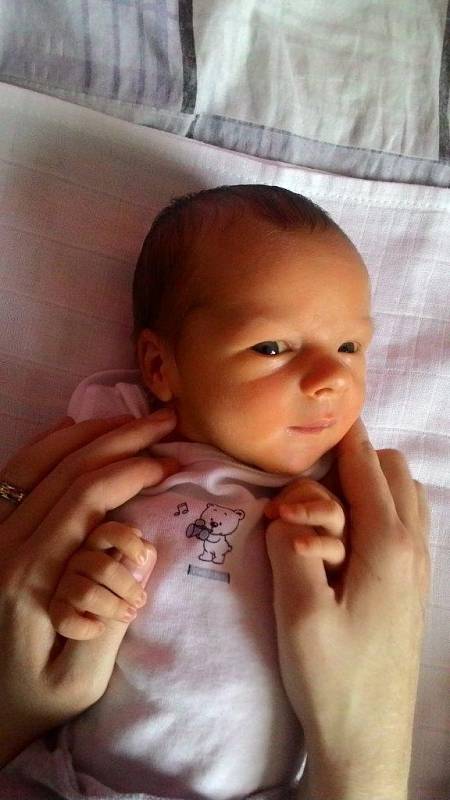 Malý Viktor Koten se narodil 22. března 2015 v chomutovské porodnici. Fotografii nám zaslala maminka Jana Kotenová.