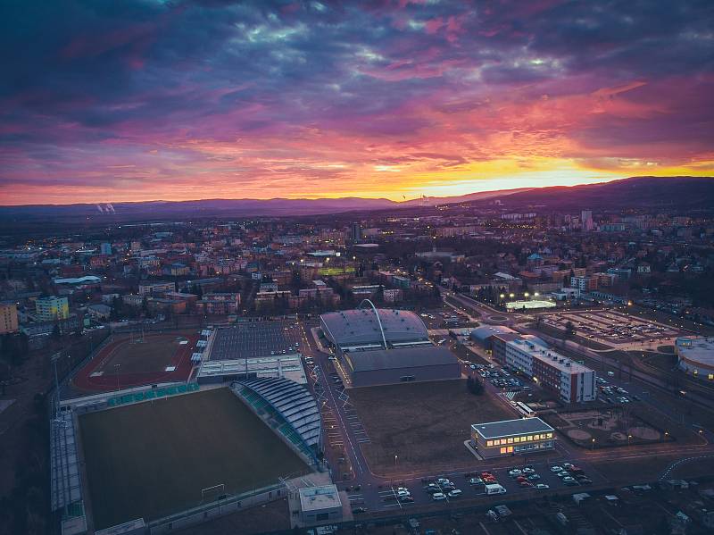 Chomutovská Rocknet Aréna, dříve SD Aréna. (2018 a 2019)