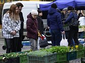 Farmářské trhy v Chomutově, sobota 15. dubna 2023.