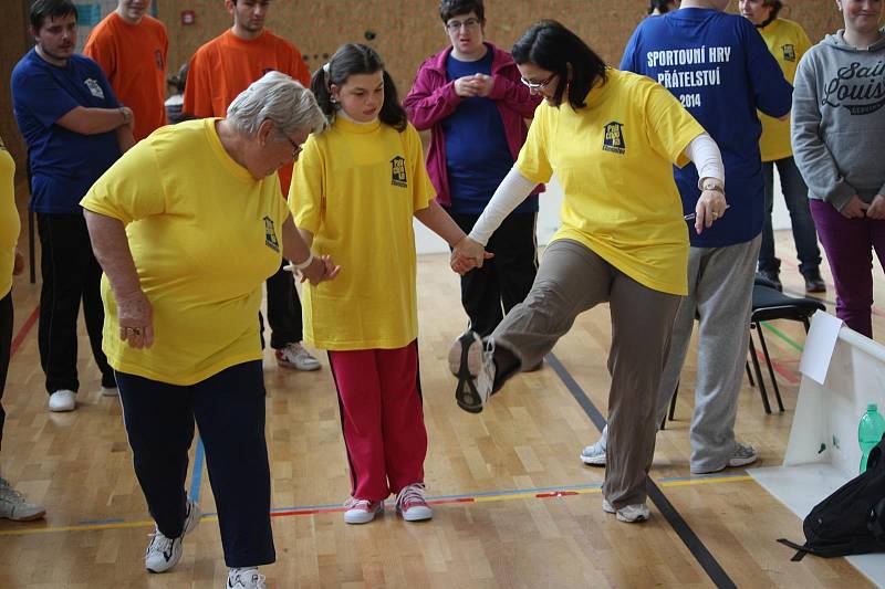 Sportovní hry přátelství 2014 ve Spořicích. 