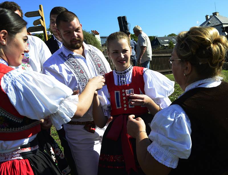 Svatováclavské vinobraní v Kadani.