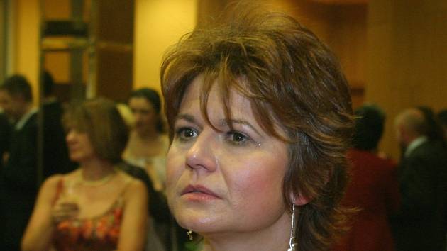 Herečka Ivana Andrlová.