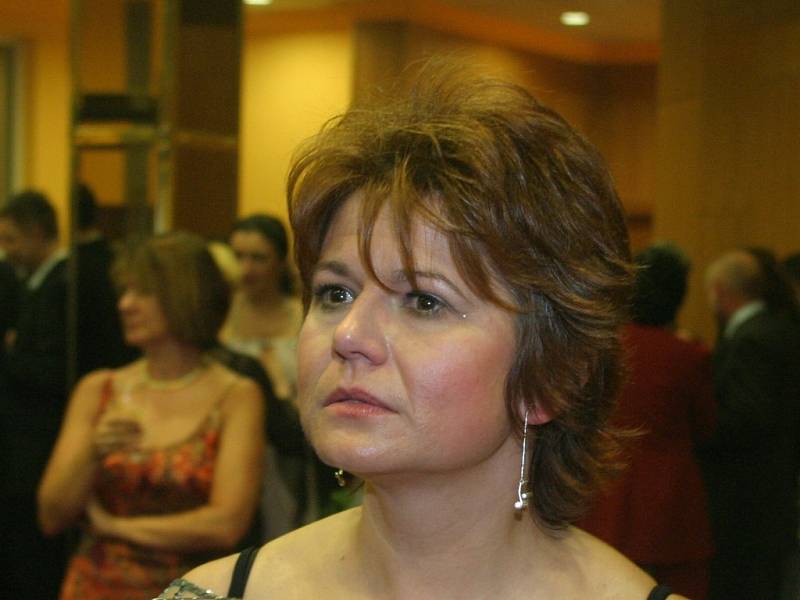 Herečka Ivana Andrlová.