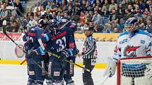 Semifinále play off hokejové extraligy - 6. zápas: Chomutov – Bílí Tygři Liberec.