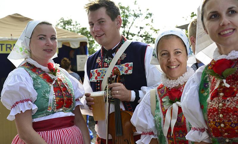 Svatováclavské vinobraní v Kadani.