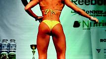 Tereza Jakubcová získala 1. místo jako bikini fitness v Grand Prix Jalex Krnov. Současně skončila třetí v kategorii žen. Foto: 