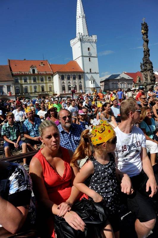 Císařský den v Kadani, srpen 2015.