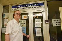 Jiří Neumann, primář neurologického oddělení a iktového centra v Nemocnici Chomutov