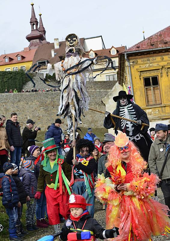 Masopustní veselí zachvátilo město Kadaň.