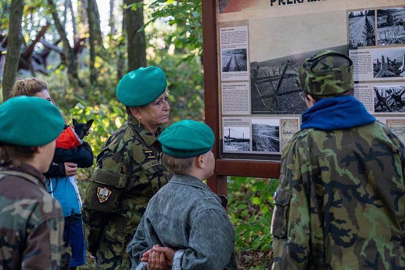 Muzeum vojenské historie Na Kočičáku navštívila brigádní generálka v české armádě Zuzana Kročová.