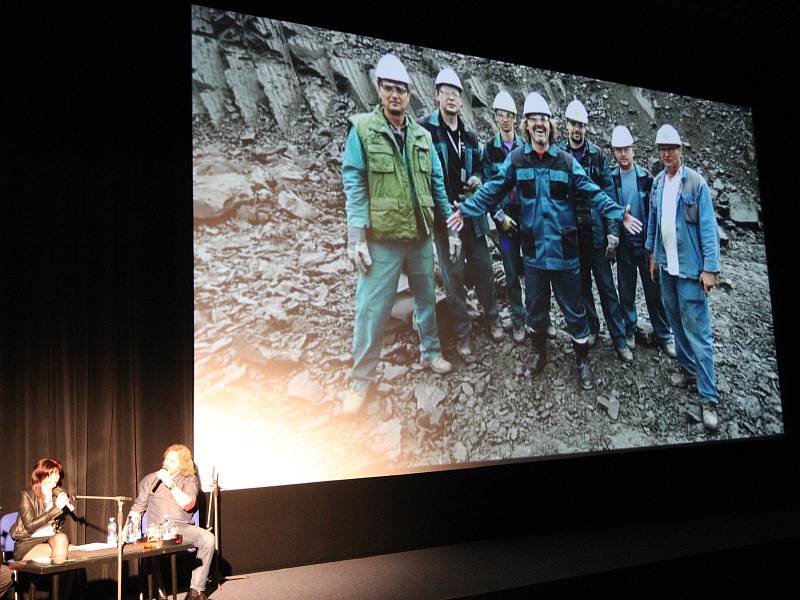 Premiéra dokumentárního filmu o obřím rýpadle KK1300 Severočeských dolů, 2012.