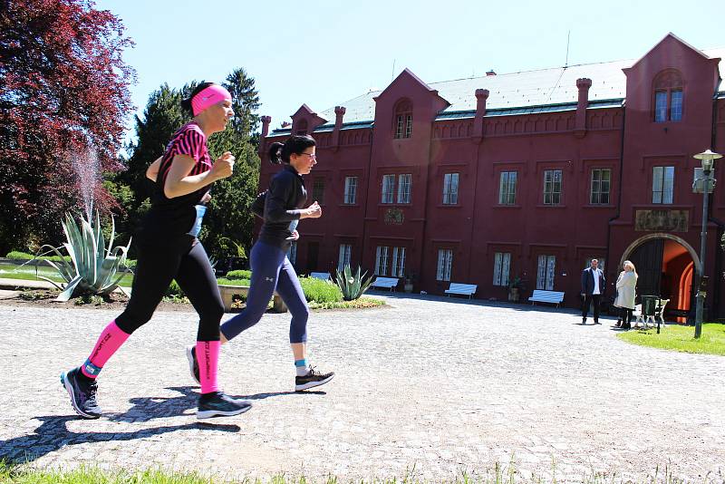 Čtyři stovky běžců a chodců se vydaly do první etapy Ohřecké osmičky. Běžecký seriál, který přiblíží přírodní krásy a památky Dolního Poohří, odstartoval v Klášterci nad Ohří.