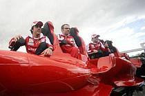 Nová horská dráha Ferrari Rossa bude plná extrémů.