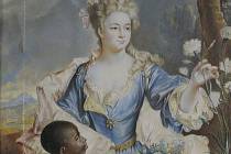 Podobizna Catherine-Marie de Gendre, madame Pécoil de La Villedieu od Hyacintha Rigauda, nejvýznamnějšího portrétisty krále Ludvíka XIV.