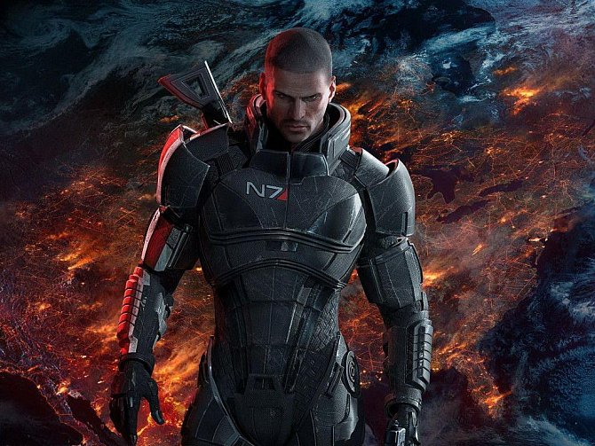 Počítačová hra Mass Effect 3.