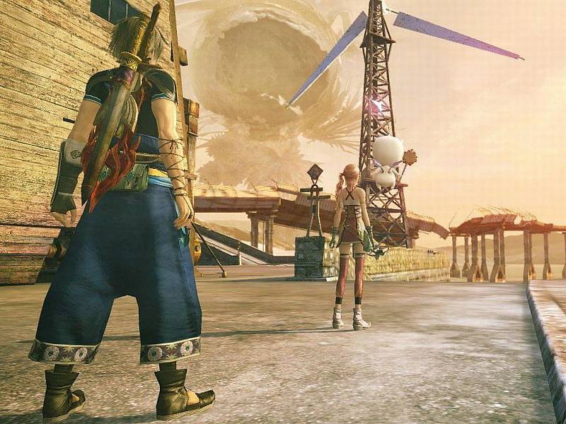 Počítačová hra Final Fantasy XIII-2.