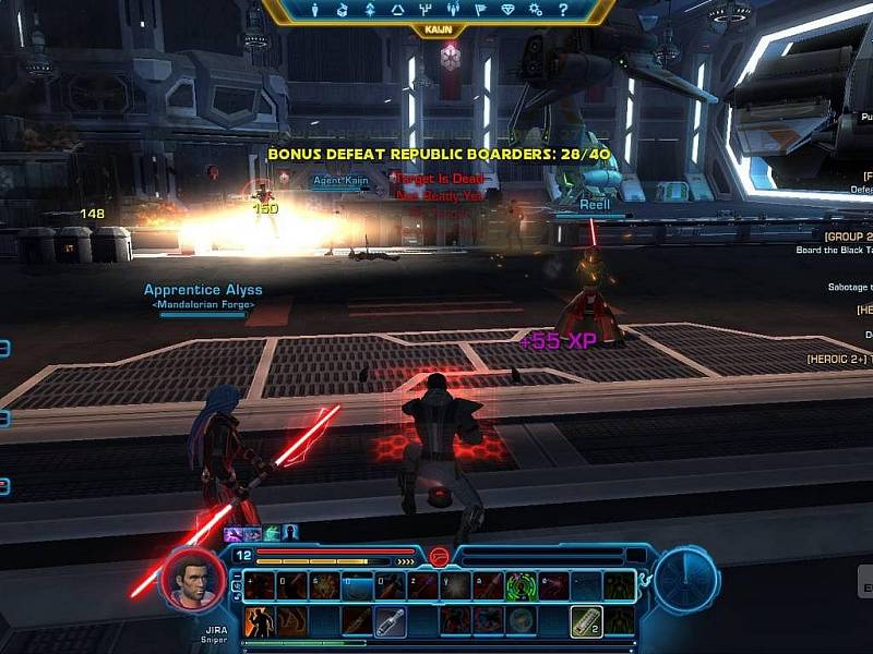 Počítačová hra Star Wars: The Old Republic.