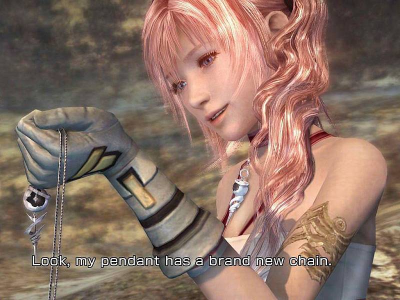 Počítačová hra Final Fantasy XIII-2.