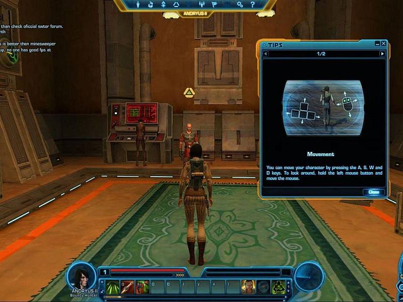 Počítačová hra Star Wars: The Old Republic.