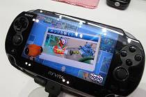 Přenosná herní konzole Playstation Vita od společnosti Sony.